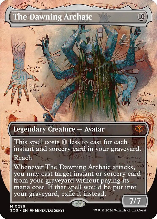 Image for The Dawning Archaic (Borderless) [289] - Magic: The Gathering