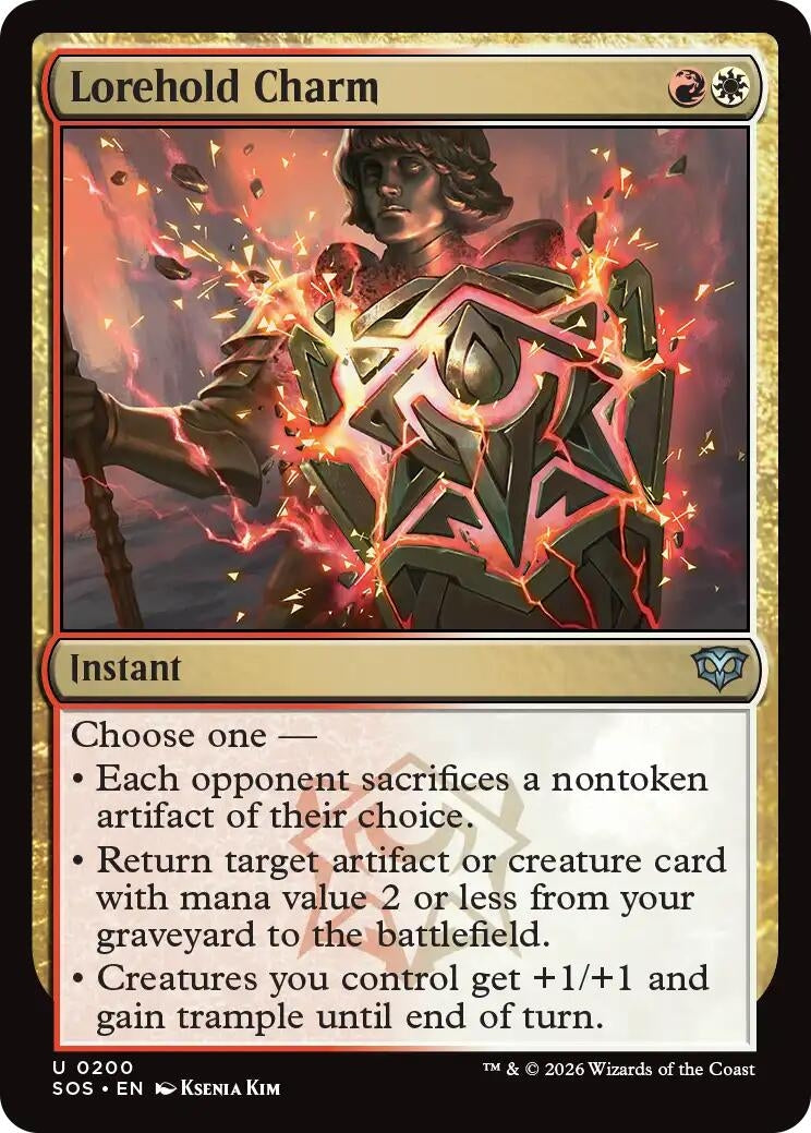 Image for Lorehold Charm [200] - Magic: The Gathering