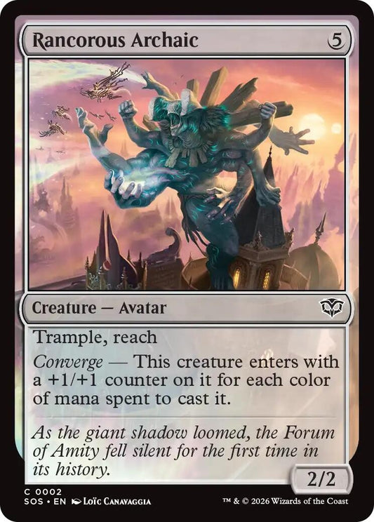 Image for Rancorous Archaic [2] - Magic: The Gathering