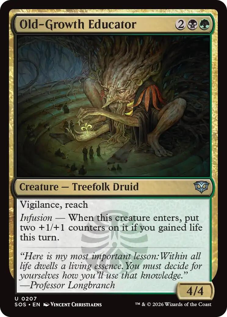 Image for Old-Growth Educator [207] - Magic: The Gathering