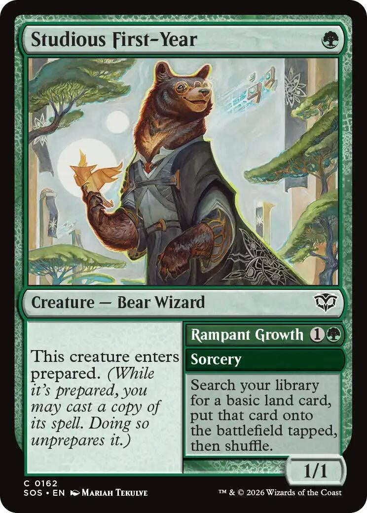 Image for Studious First-Year [162] - Magic: The Gathering