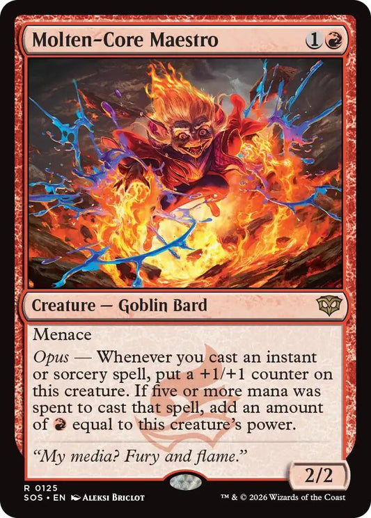 Image for Molten-Core Maestro [125] - Magic: The Gathering