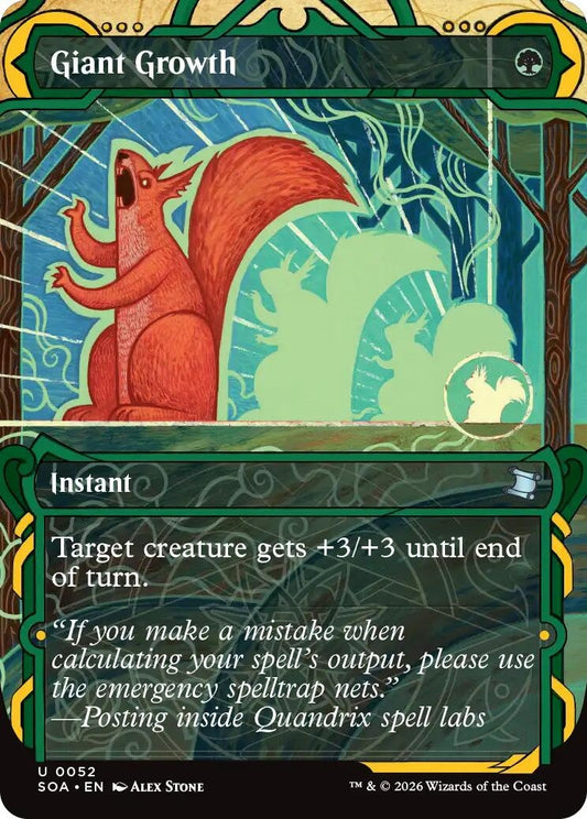 Image for Giant Growth [52] - Magic: The Gathering
