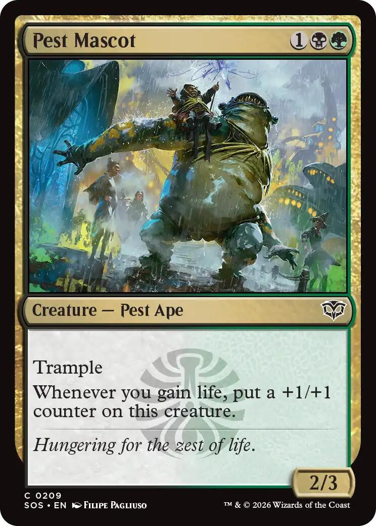 Image for Pest Mascot [209] - Magic: The Gathering