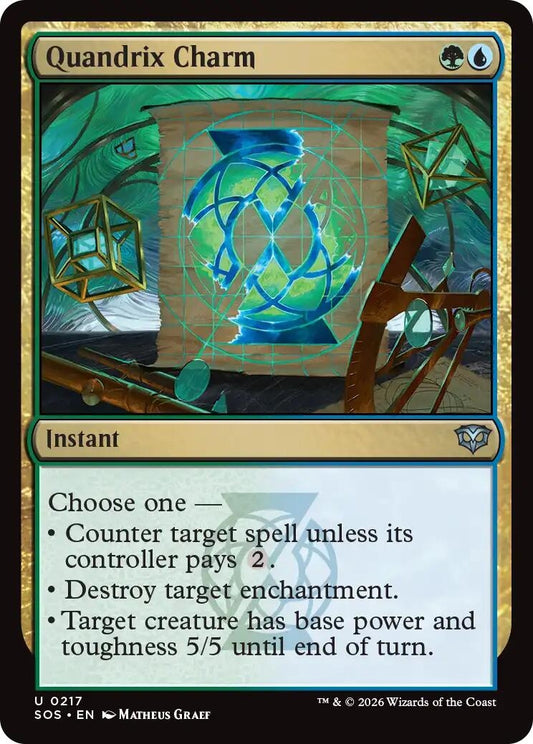 Image for Quandrix Charm [217] - Magic: The Gathering