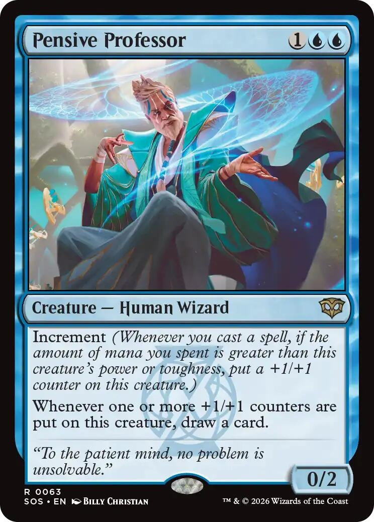 Image for Pensive Professor [63] - Magic: The Gathering