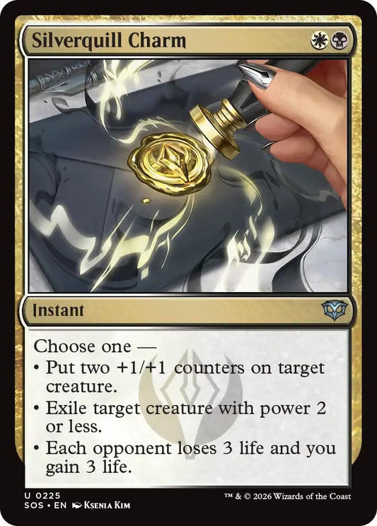 Image for Silverquill Charm [225] - Magic: The Gathering