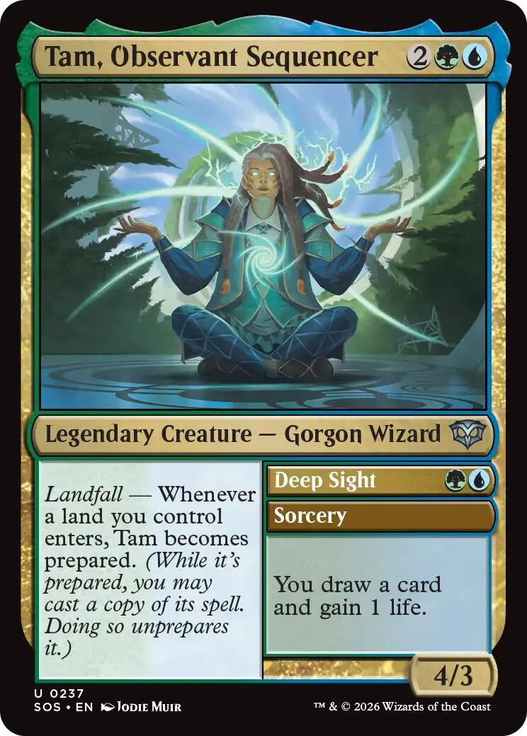 Image for Tam, Observant Sequencer [237] - Magic: The Gathering