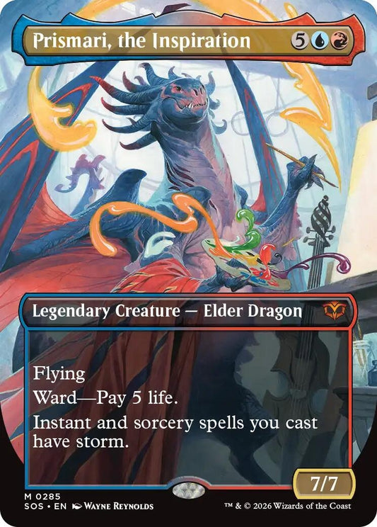 Image for Prismari, the Inspiration (Borderless) [285] - Magic: The Gathering