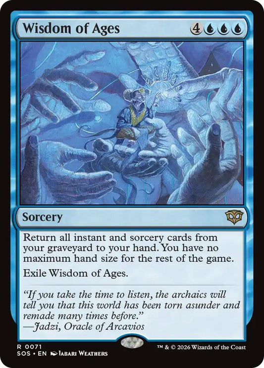Image for Wisdom of Ages [71] - Magic: The Gathering