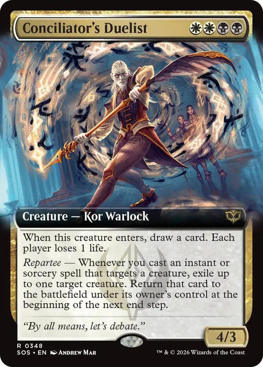 Image for Conciliator's Duelist (Extended Art) [348] - Magic: The Gathering