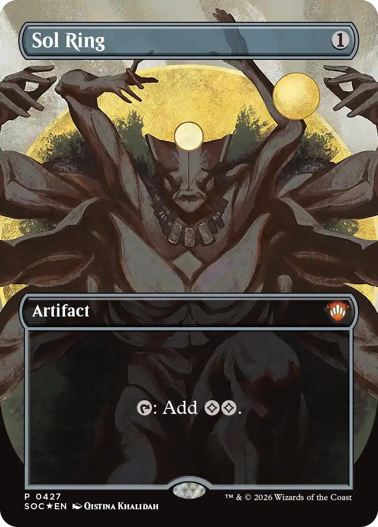 Image for Sol Ring (Borderless) [427] - Magic: The Gathering