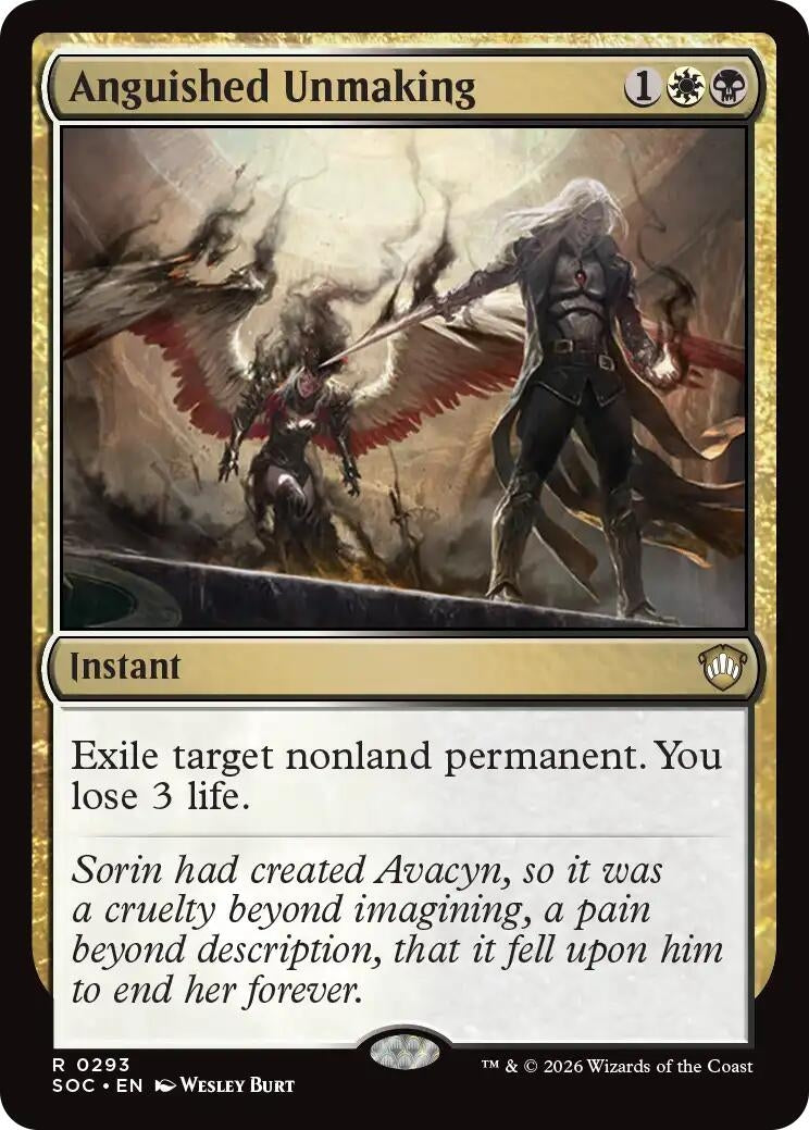 Image for Anguished Unmaking [293] - Magic: The Gathering