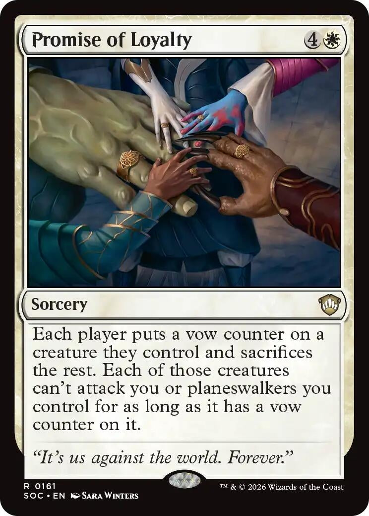 Image for Promise of Loyalty [161] - Magic: The Gathering