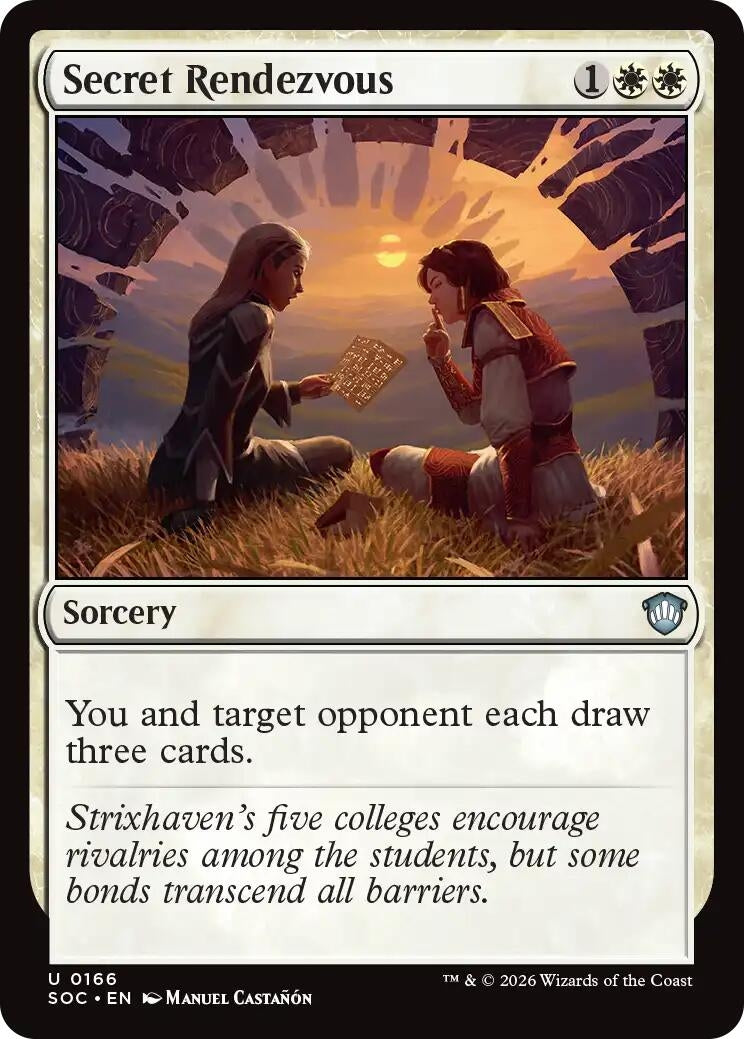 Image for Secret Rendezvous [166] - Magic: The Gathering