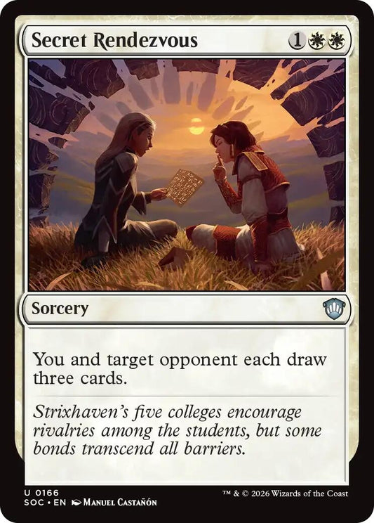 Image for Secret Rendezvous [166] - Magic: The Gathering