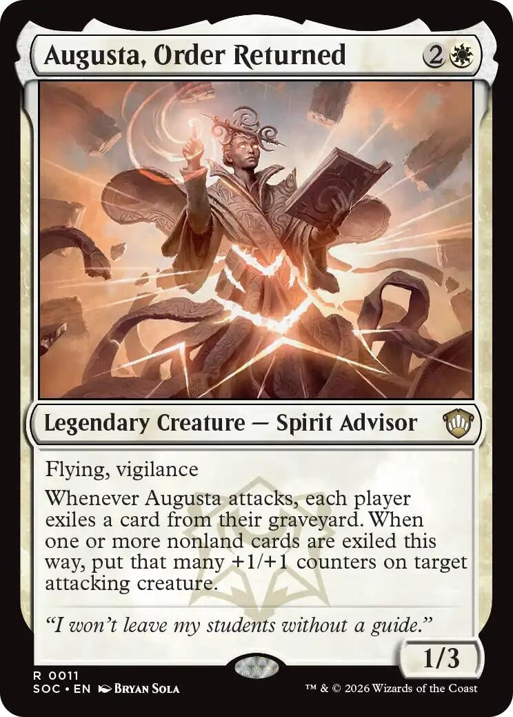 Image for Augusta, Order Returned [11] - Magic: The Gathering