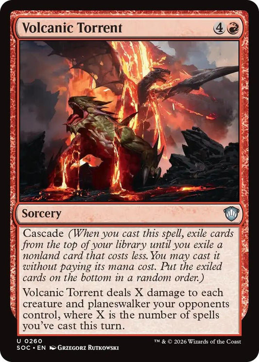 Image for Volcanic Torrent [260] - Magic: The Gathering
