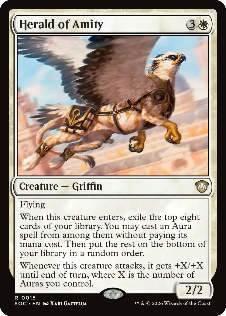 Image for Herald of Amity [15] - Magic: The Gathering