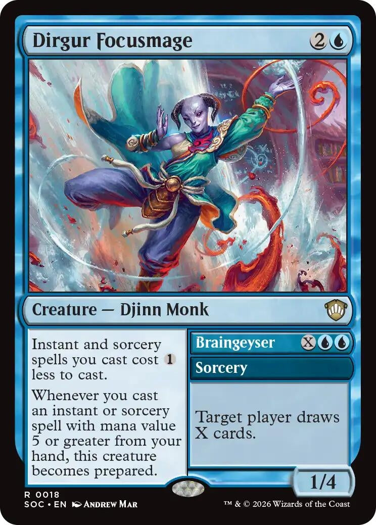 Image for Dirgur Focusmage [18] - Magic: The Gathering
