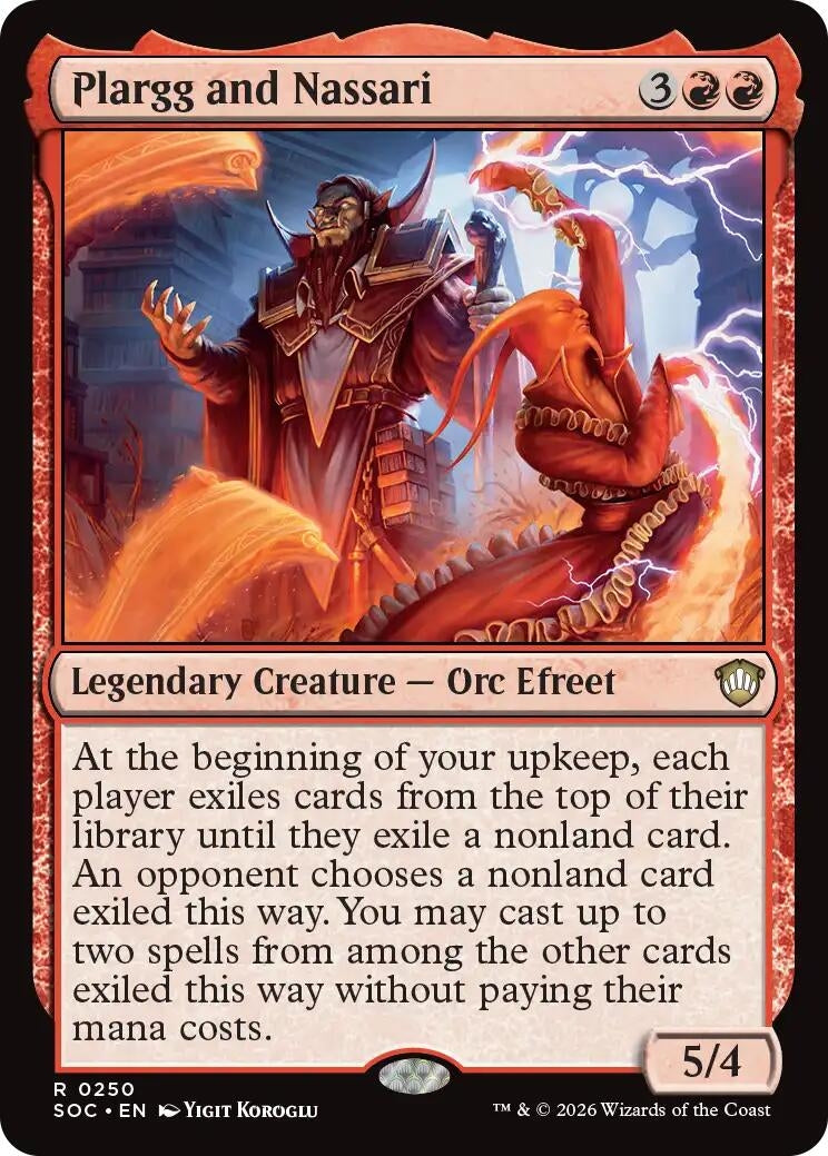Image for Plargg and Nassari [250] - Magic: The Gathering