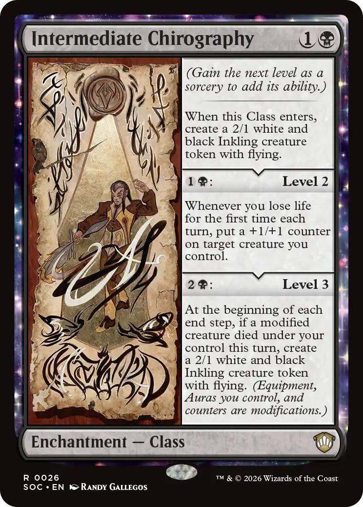 Image for Intermediate Chirography [26] - Magic: The Gathering