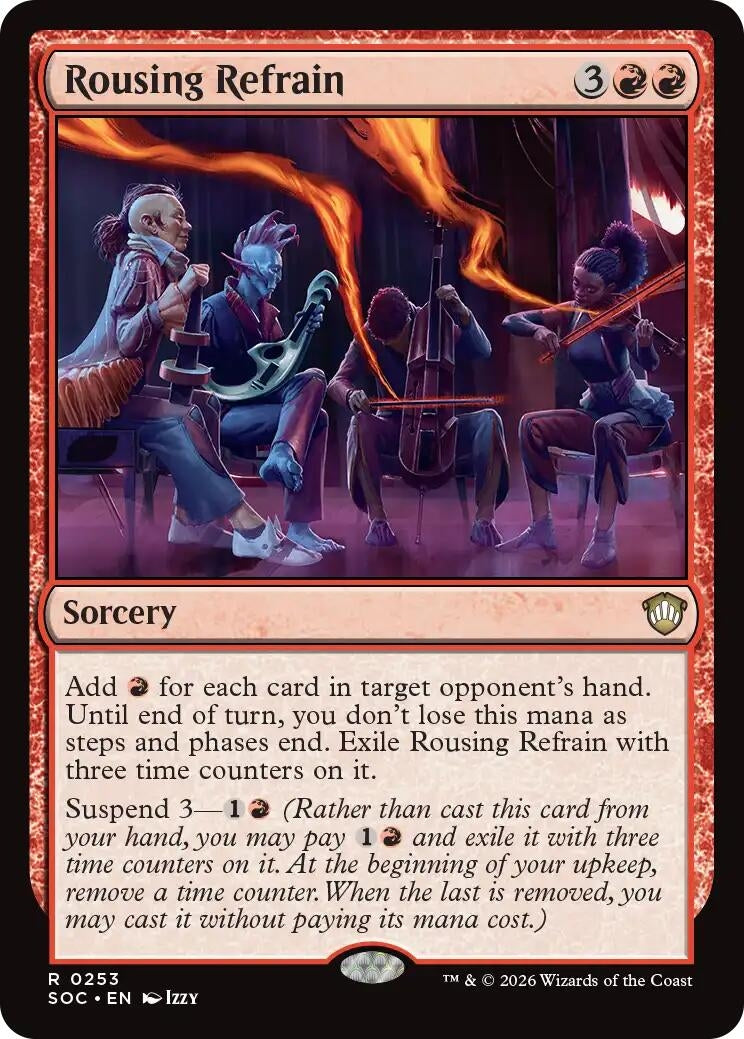 Image for Rousing Refrain [253] - Magic: The Gathering