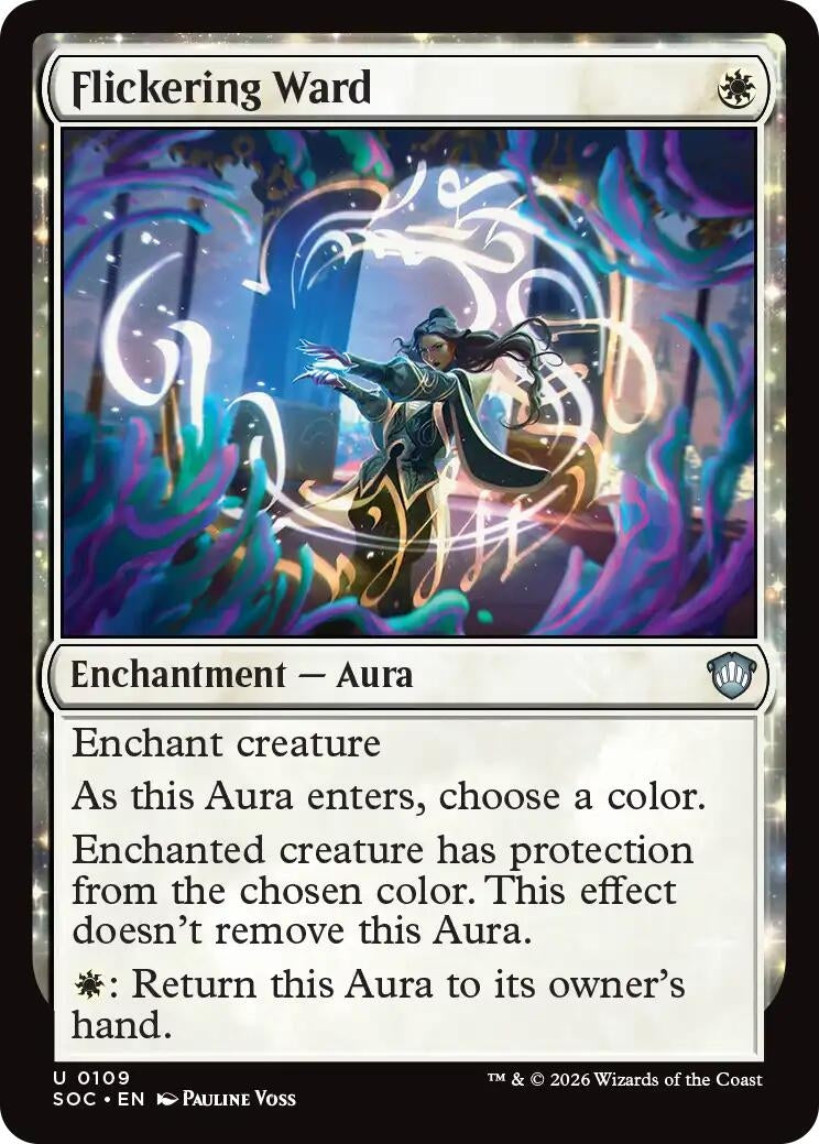 Image for Flickering Ward [109] - Magic: The Gathering