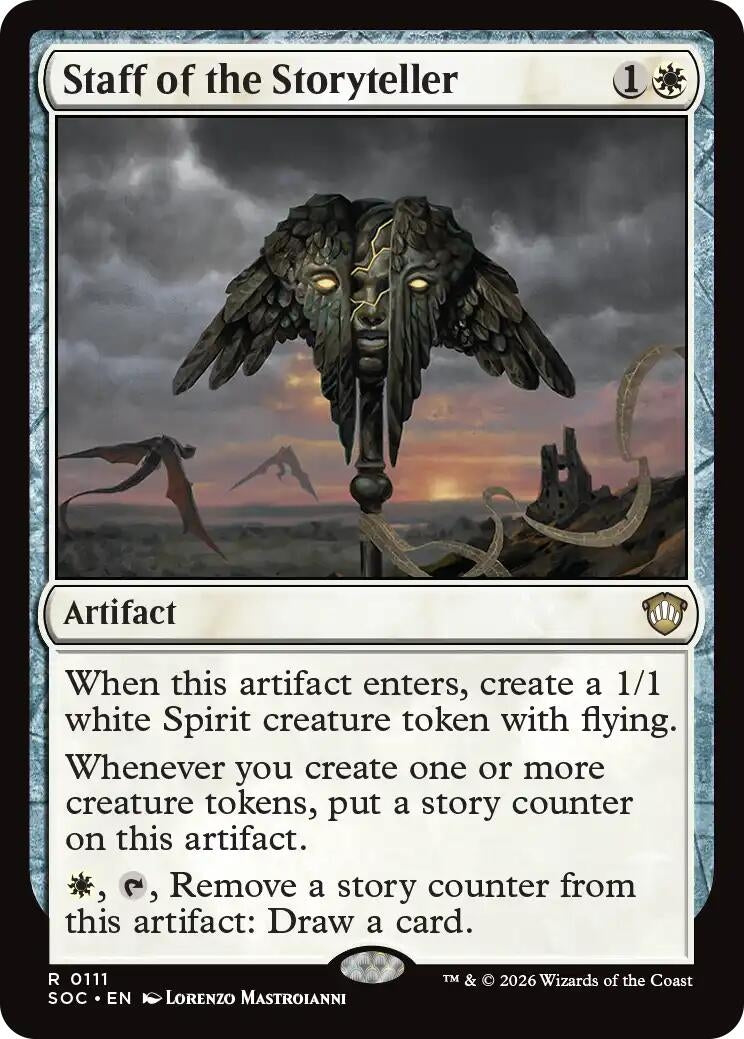 Image for Staff of the Storyteller [111] - Magic: The Gathering