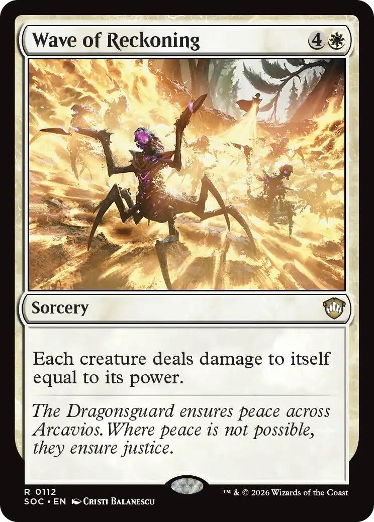 Image for Wave of Reckoning [112] - Magic: The Gathering