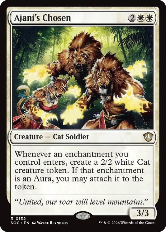 Image for Ajani's Chosen [132] - Magic: The Gathering