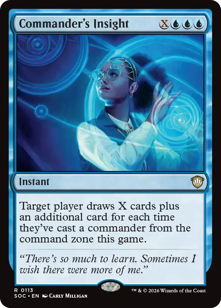 Image for Commander's Insight [113] - Magic: The Gathering