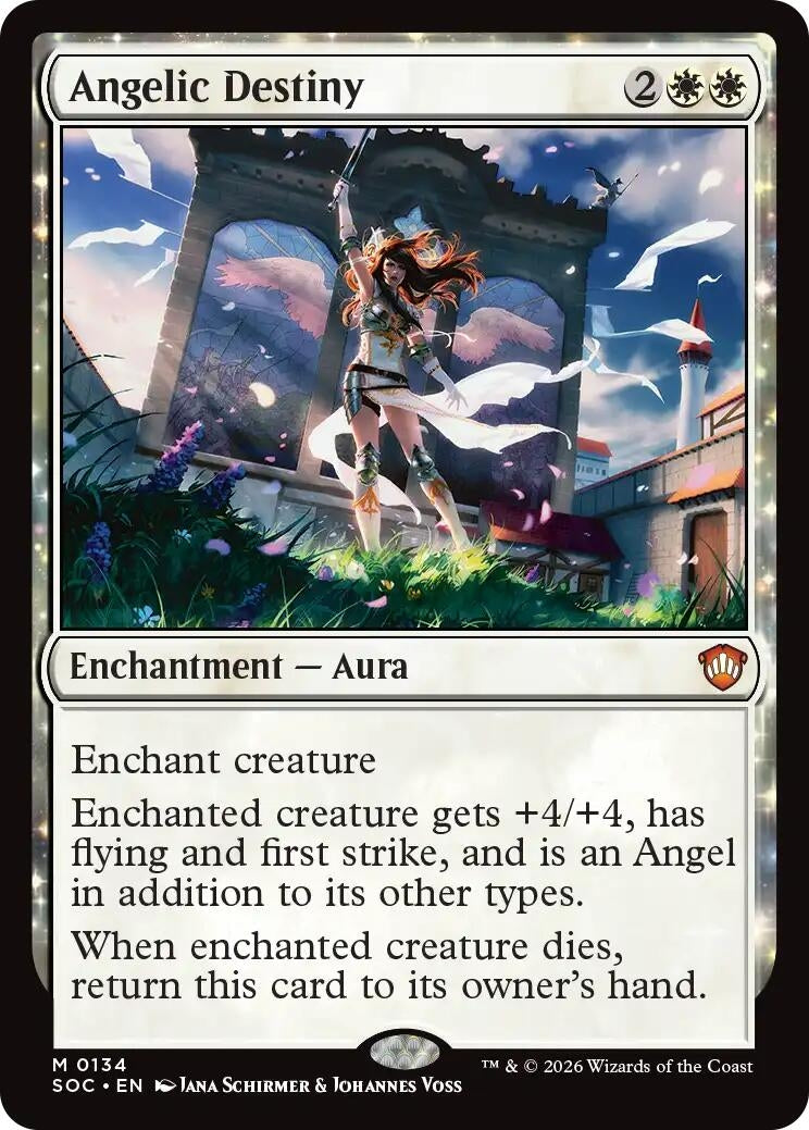 Image for Angelic Destiny [134] - Magic: The Gathering