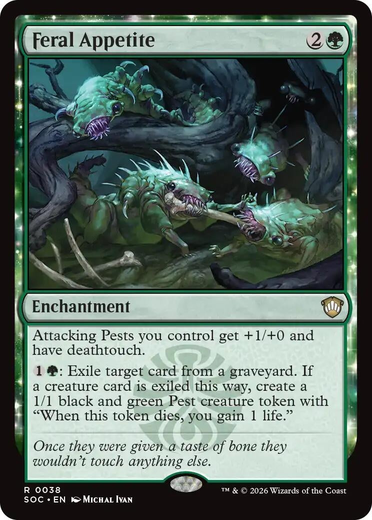 Image for Feral Appetite [38] - Magic: The Gathering
