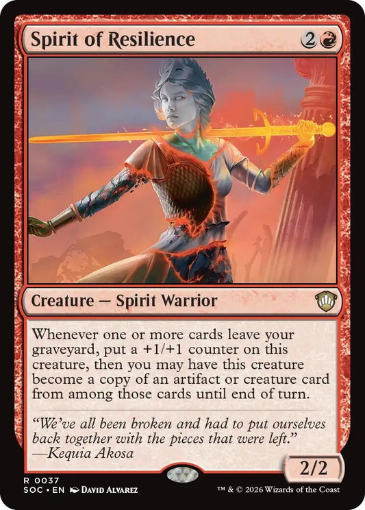 Image for Spirit of Resilience [37] - Magic: The Gathering