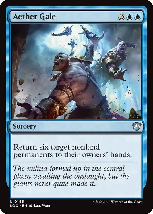 Image for Aether Gale [186] - Magic: The Gathering