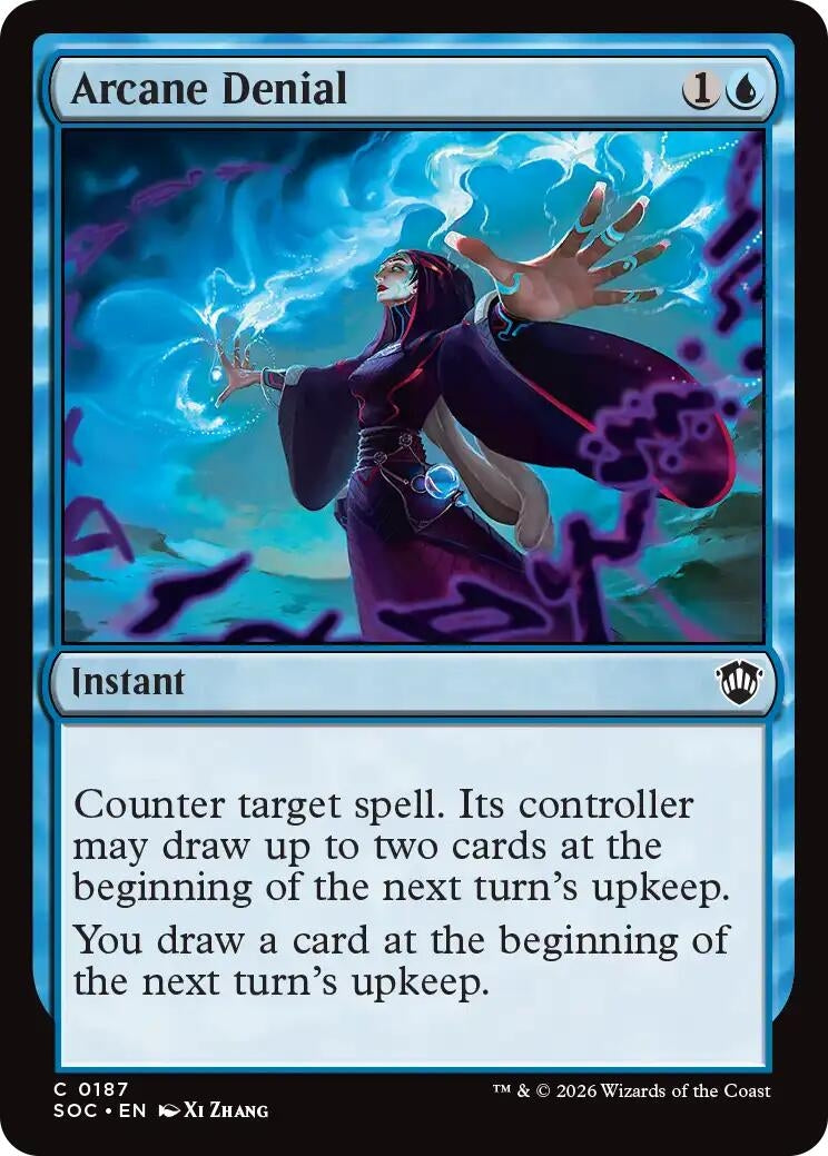 Image for Arcane Denial [187] - Magic: The Gathering