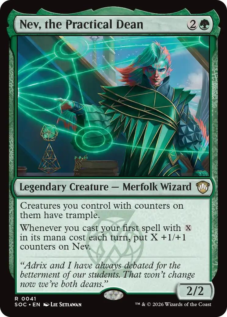 Image for Nev, the Practical Dean [41] - Magic: The Gathering