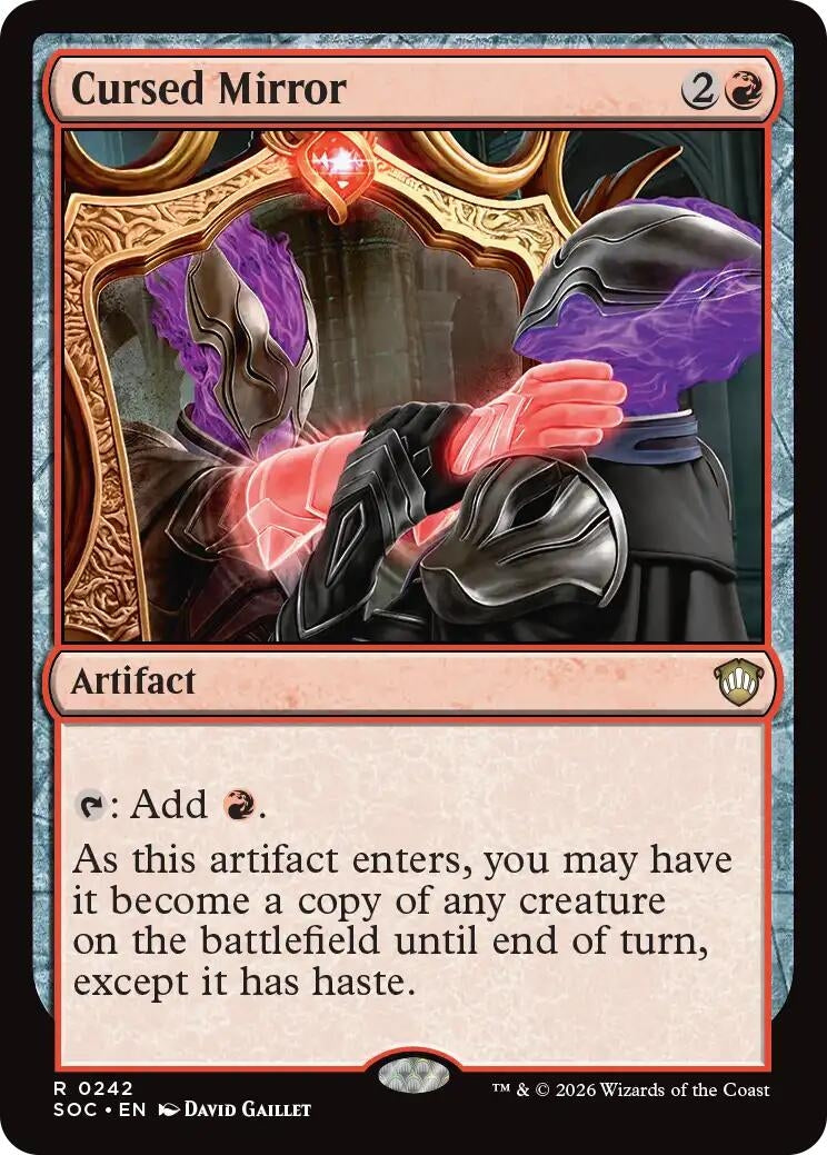 Image for Cursed Mirror [242] - Magic: The Gathering