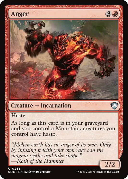 Image for Anger [235] - Magic: The Gathering