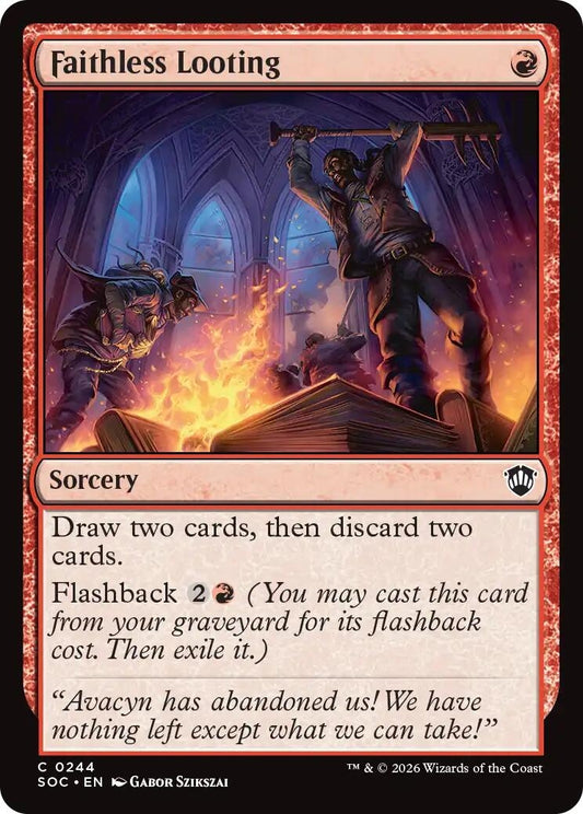Image for Faithless Looting [244] - Magic: The Gathering