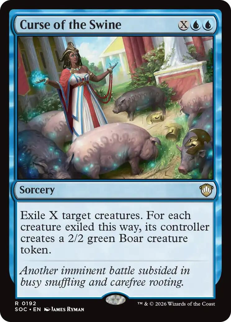 Image for Curse of the Swine [192] - Magic: The Gathering