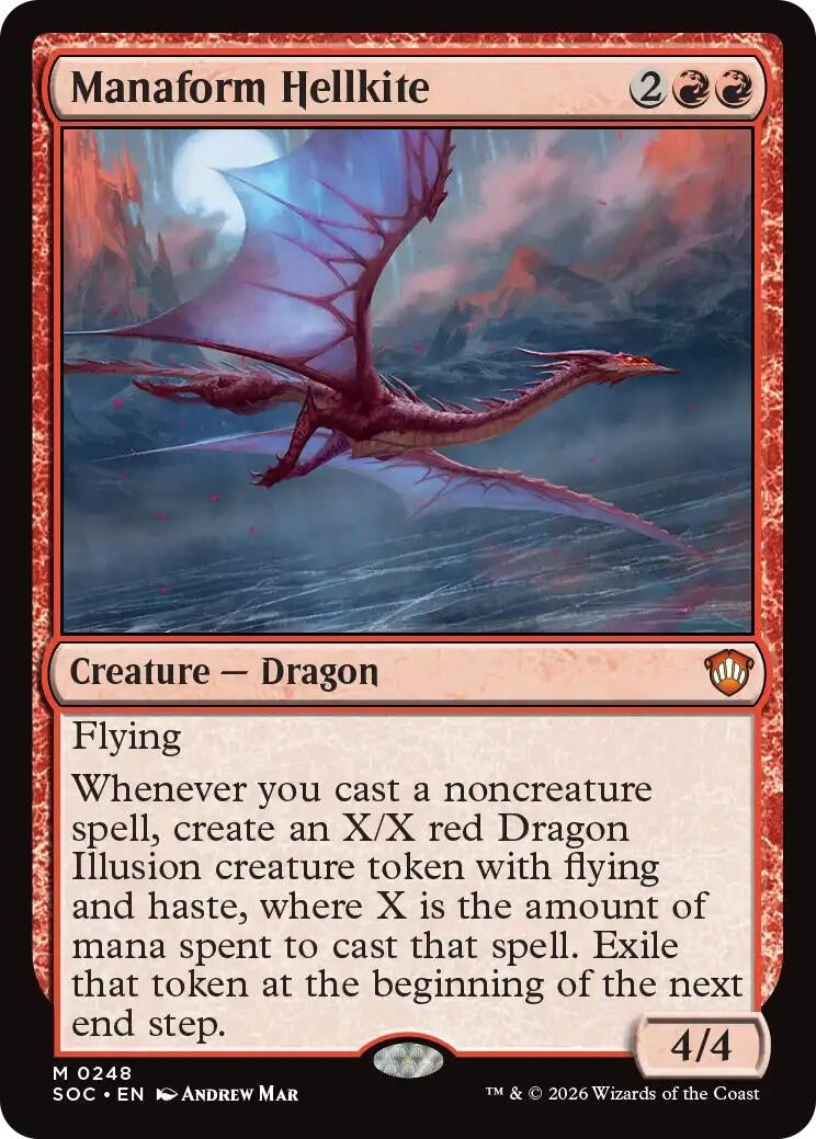 Image for Manaform Hellkite [248] - Magic: The Gathering
