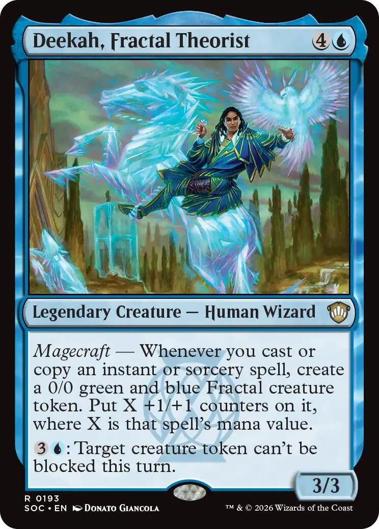 Image for Deekah, Fractal Theorist [193] - Magic: The Gathering