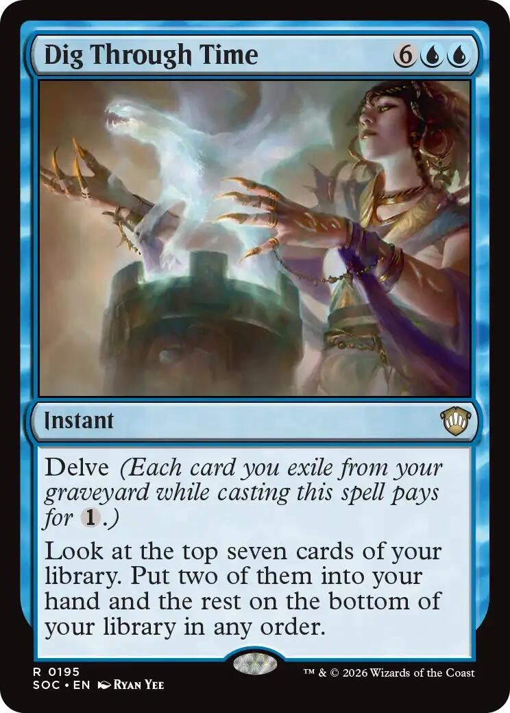 Image for Dig Through Time [195] - Magic: The Gathering