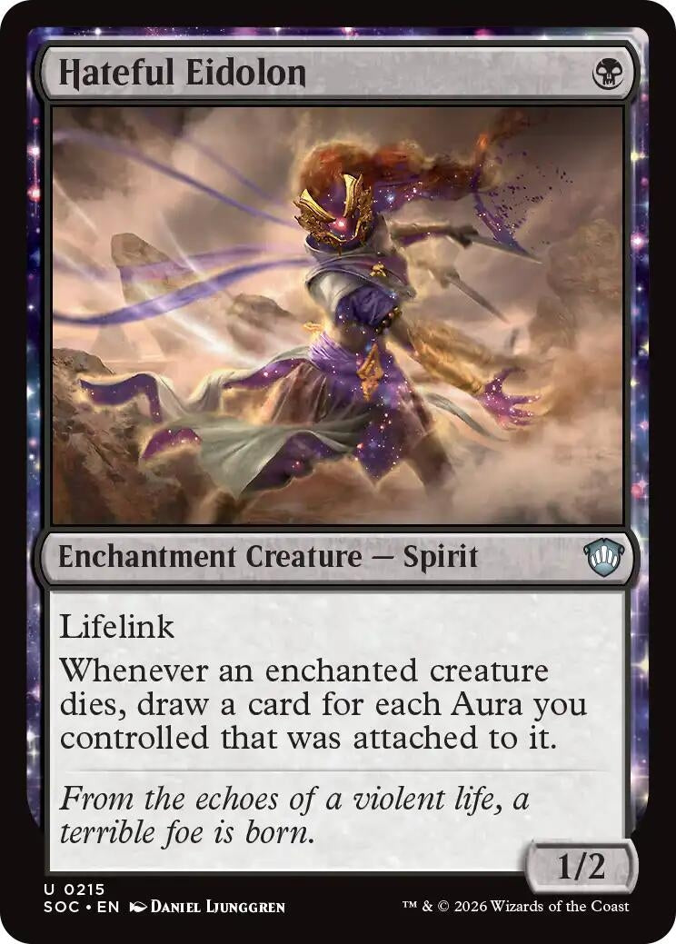 Image for Hateful Eidolon [215] - Magic: The Gathering