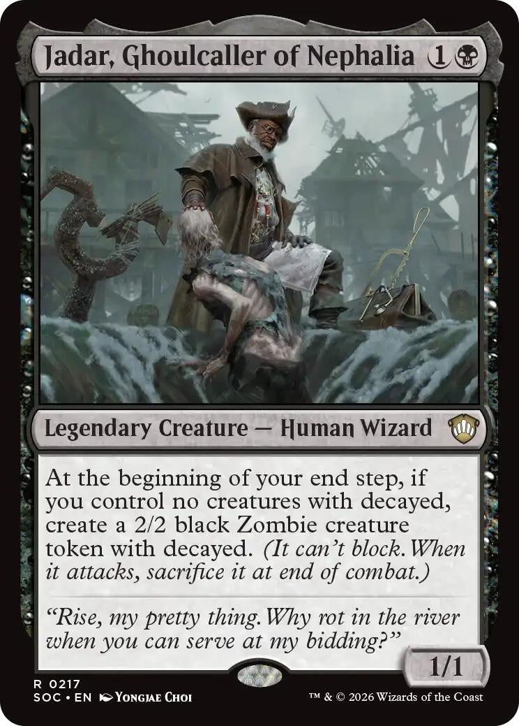 Image for Jadar, Ghoulcaller of Nephalia [217] - Magic: The Gathering