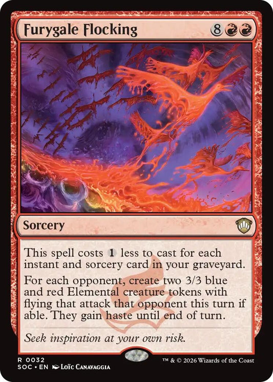 Image for Furygale Flocking [32] - Magic: The Gathering