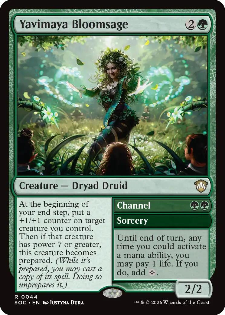 Image for Yavimaya Bloomsage [44] - Magic: The Gathering