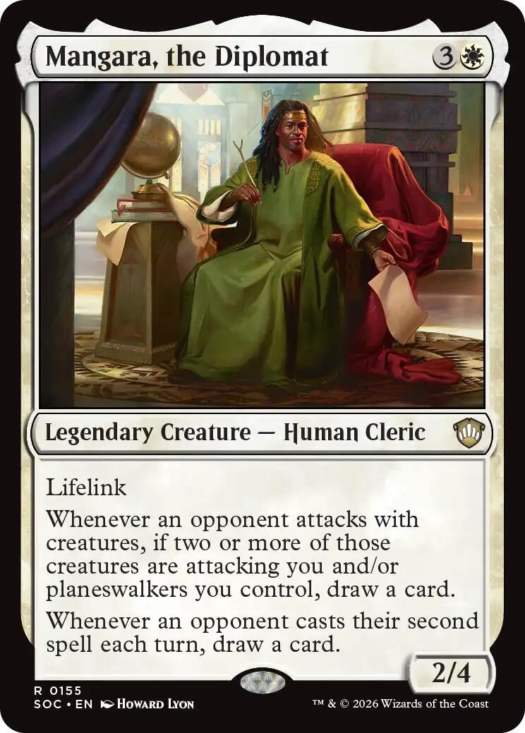 Image for Mangara, the Diplomat [155] - Magic: The Gathering